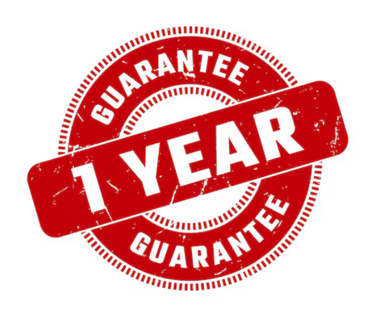 1 Year Guarantee
